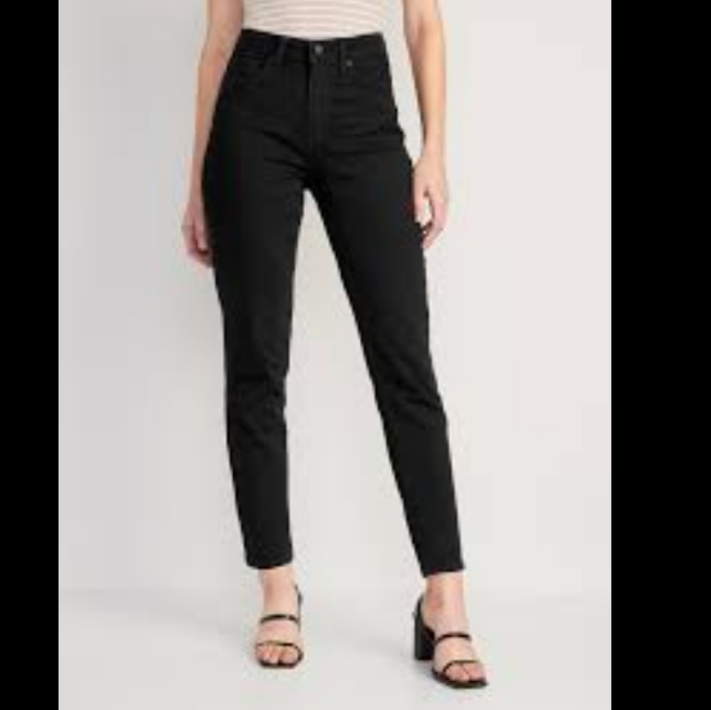 American Apparel Highwaisted Black Jeans